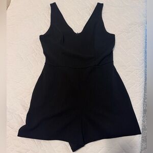 Crysta Sky Black Romper